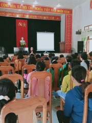Đoàn xã Tam Lộc tổ chức Hội nghị tuyên truyền pháp luật  cho ĐVTN trên địa bàn xã