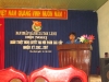 Đ.c Huỳnh Văn Anh-BT Đoàn xã Tam Lãnh phát biểu khai mạc Hội nghị