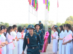 Sáng nay (20.2), 2.400 thanh niên Quảng Nam lên đường nhập ngũ